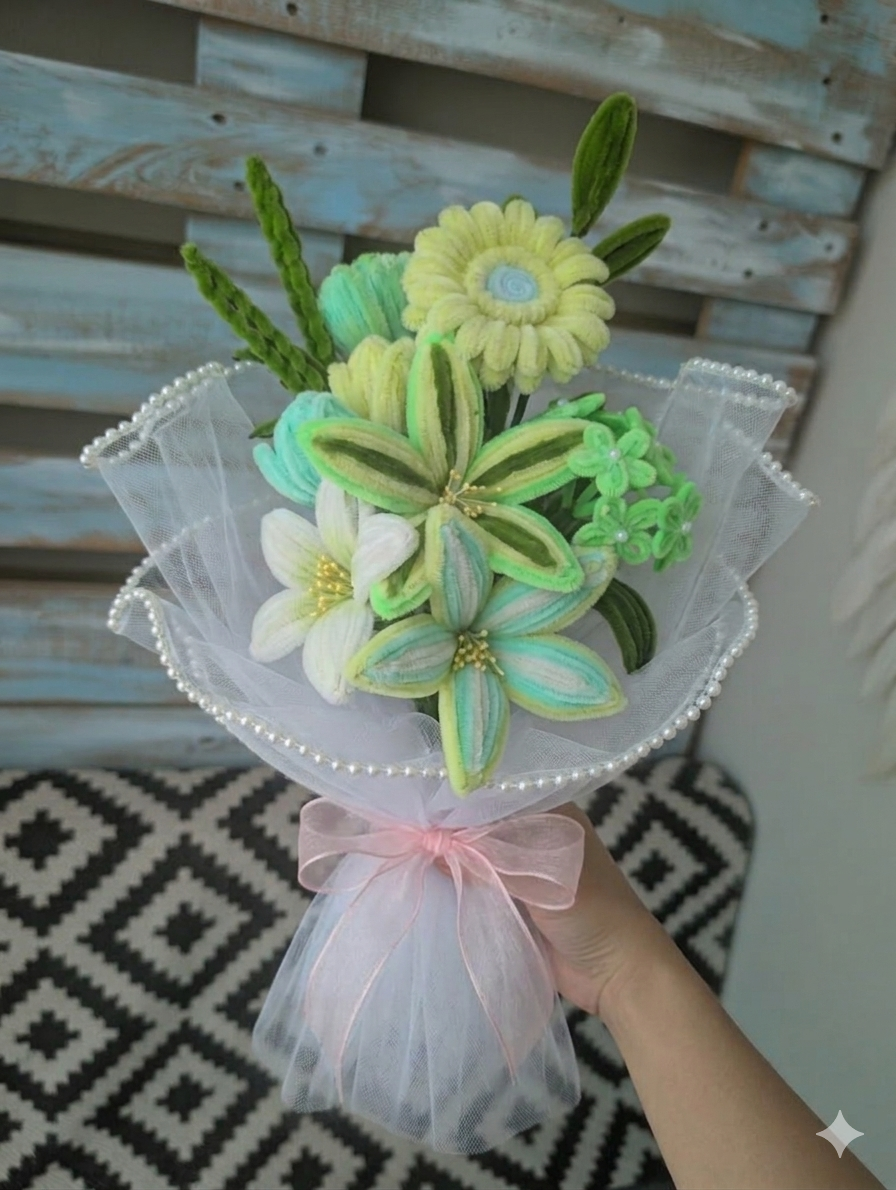 The Tropical Meadow (Green & Lime)