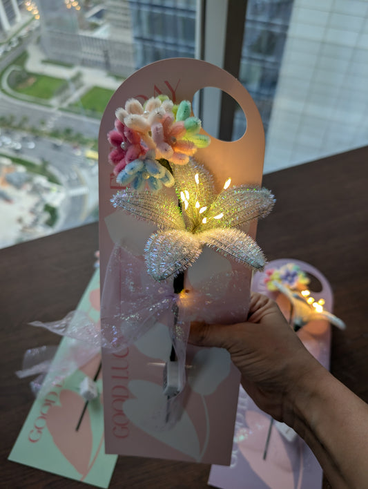 The Illuminated Lily stem